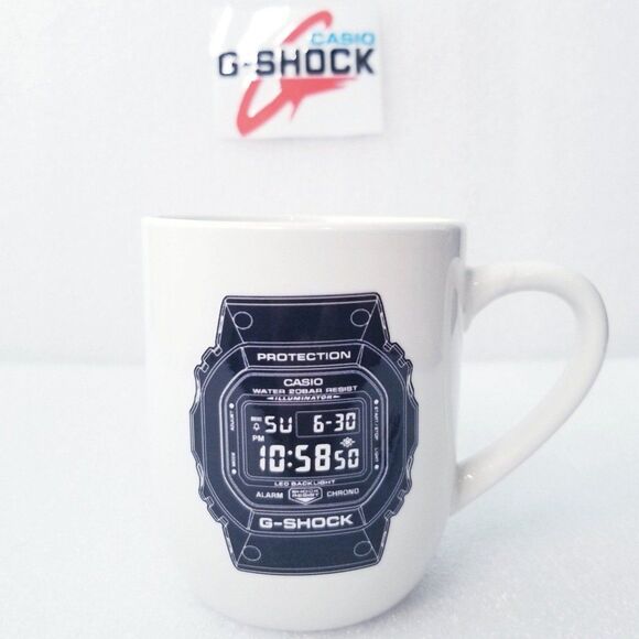 Casio G-Shock set of 4 iconic model custom 12oz ceramic coffee cup Pay 3 get 4 - Picture 5 of 10